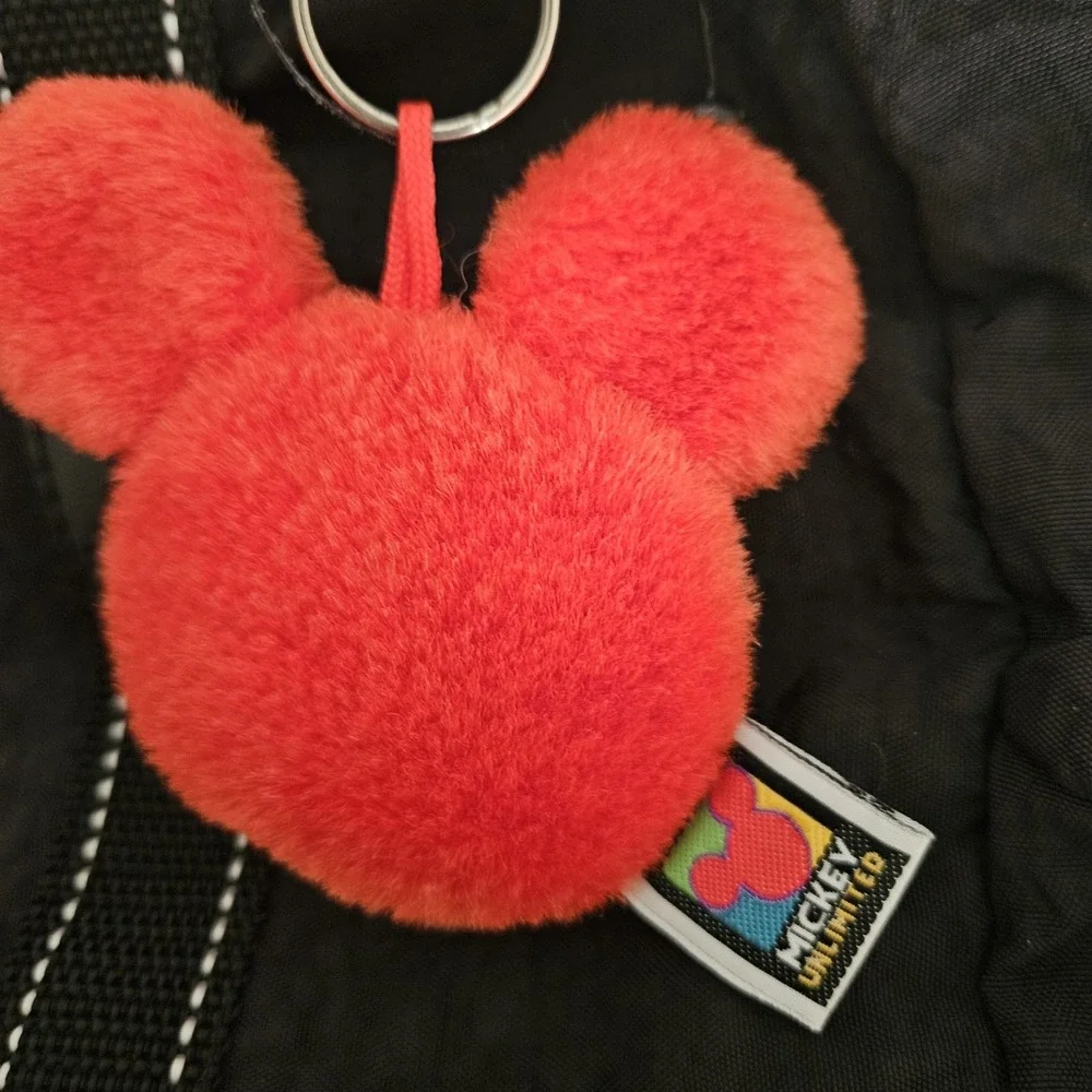 Disney Mickey Mouse Unlimited Vintage 90s Black Duffle Bag